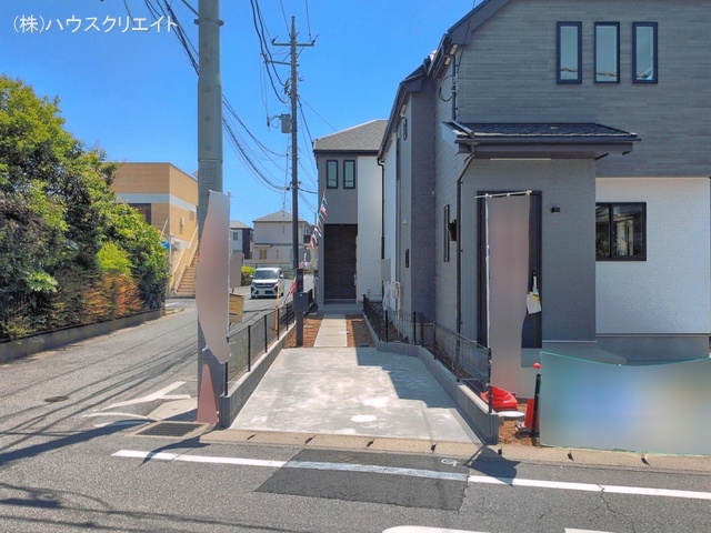 千葉県松戸市松戸新田の新築戸建て完成写真 2026年5月12日撮影