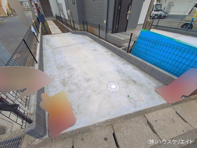 千葉県松戸市松戸新田の新築戸建て完成写真 2026年6月9日撮影