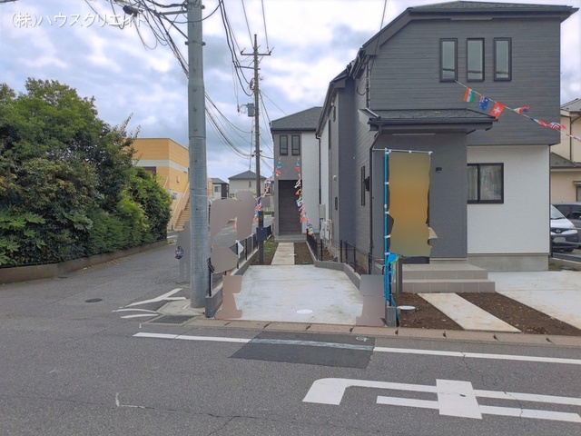 千葉県松戸市松戸新田の新築戸建て完成写真 2026年6月9日撮影