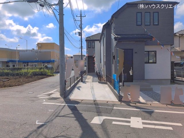 千葉県松戸市松戸新田の新築戸建て完成写真 2026年7月8日撮影