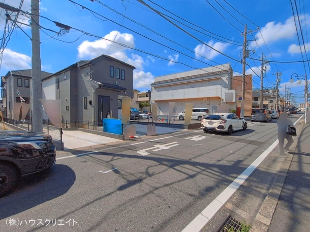 千葉県松戸市松戸新田の新築戸建て完成写真 2026年7月8日撮影
