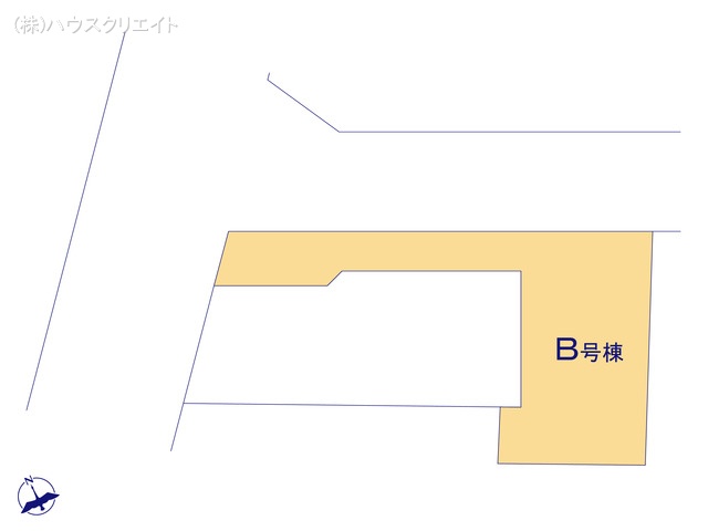 千葉県松戸市松戸新田の新築戸建て全体区画図 ※図面と異なる場合は現況を優先
