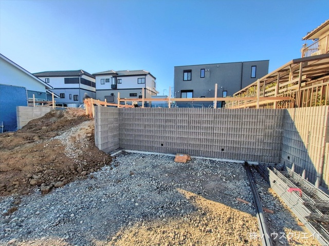 千葉県柏市逆井藤ノ台の新築戸建て基礎写真 2026年1月22日撮影