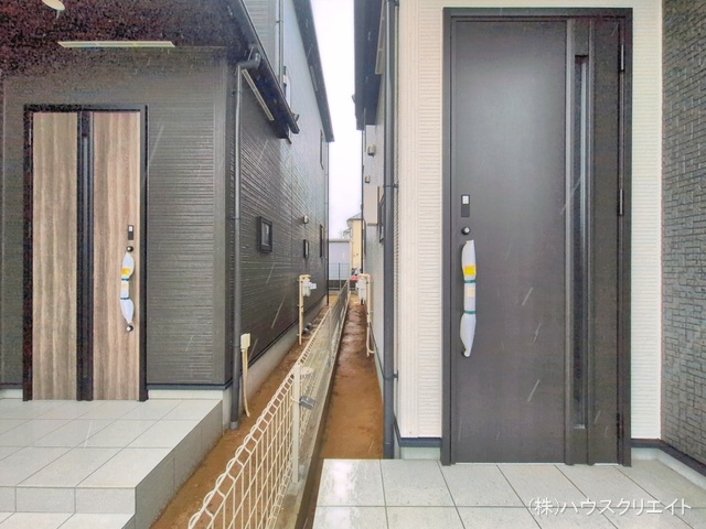 千葉県柏市逆井藤ノ台の新築戸建て完成写真 2026年4月26日撮影