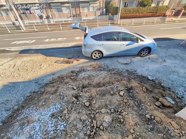 千葉県柏市逆井藤ノ台の新築戸建て基礎写真 2026年1月22日撮影