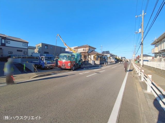 千葉県柏市逆井藤ノ台の新築戸建て基礎写真 2026年1月28日撮影