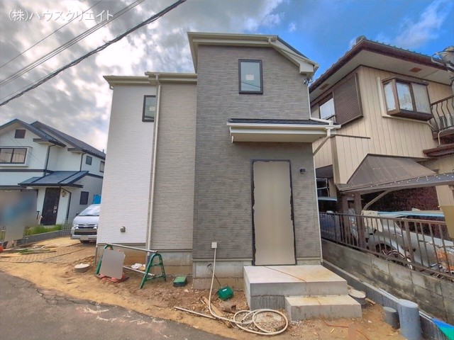 千葉県松戸市小山の新築戸建て外構写真 2026年4月12日撮影