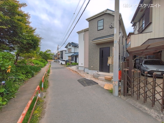 千葉県松戸市小山の新築戸建て外構写真 2026年4月29日撮影
