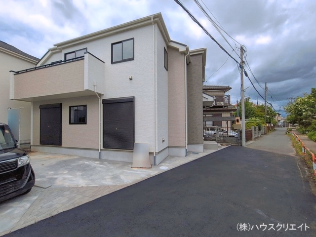 千葉県松戸市小山の新築戸建て完成写真 2026年6月3日撮影
