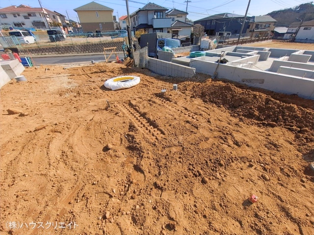 千葉県松戸市八ケ崎5丁目の新築戸建て基礎写真 2026年1月26日撮影