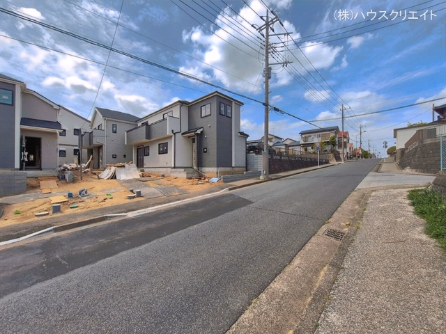 千葉県松戸市八ケ崎5丁目の新築戸建て外構写真 2026年4月12日撮影