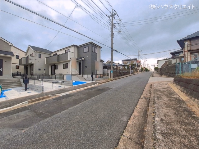 千葉県松戸市八ケ崎5丁目の新築戸建て完成写真 2026年6月8日撮影