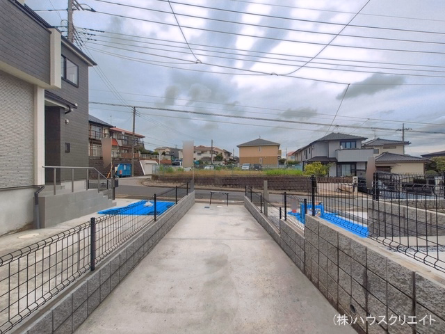 千葉県松戸市八ケ崎5丁目の新築戸建て完成写真 2026年6月8日撮影