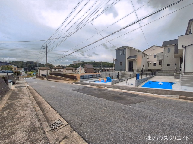 千葉県松戸市八ケ崎5丁目の新築戸建て完成写真 2026年6月8日撮影