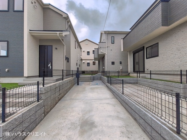 千葉県松戸市八ケ崎5丁目の新築戸建て完成写真 2026年6月8日撮影