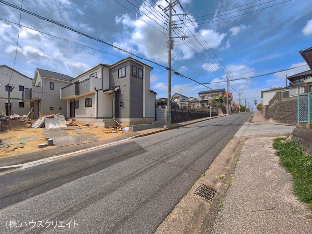 千葉県松戸市八ケ崎5丁目の新築戸建て外構写真 2026年4月12日撮影