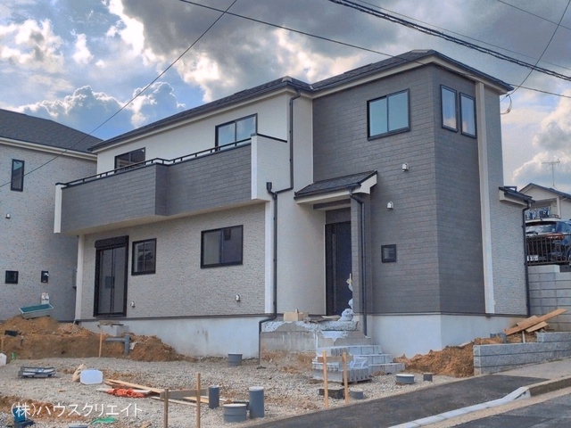 千葉県松戸市八ケ崎5丁目の新築戸建て外構写真 2026年5月12日撮影
