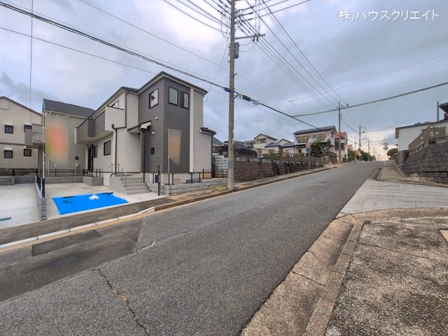 千葉県松戸市八ケ崎5丁目の新築戸建て完成写真 2026年6月8日撮影
