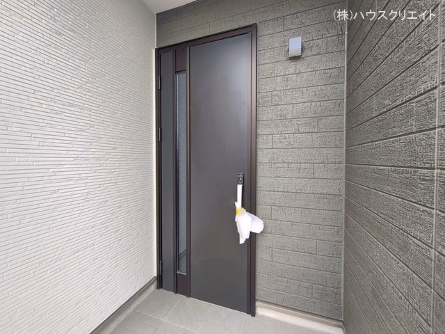 千葉県松戸市八ケ崎5丁目の新築戸建て完成写真 2026年6月8日撮影