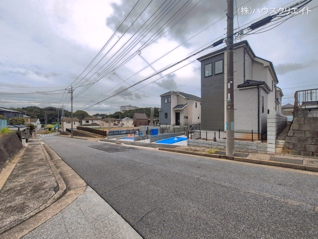 千葉県松戸市八ケ崎5丁目の新築戸建て完成写真 2026年6月8日撮影