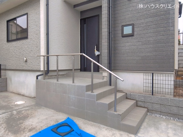 千葉県松戸市八ケ崎5丁目の新築戸建て完成写真 2026年6月8日撮影