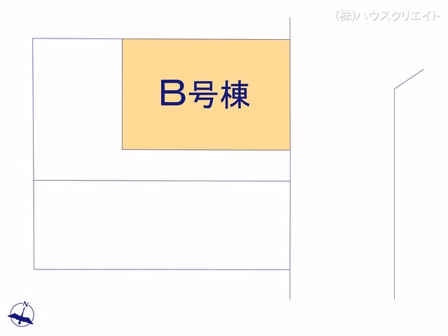 千葉県松戸市八ケ崎5丁目の新築戸建て全体区画図 ※図面と異なる場合は現況を優先