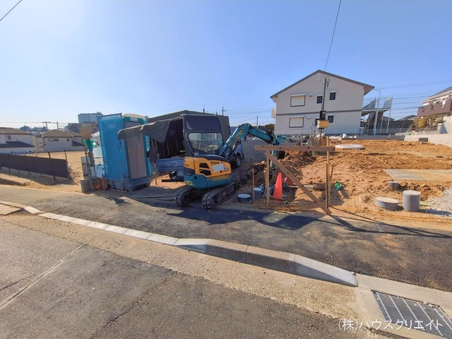 千葉県松戸市八ケ崎５丁目の新築戸建て基礎写真 2026年1月26日撮影