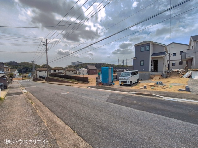 千葉県松戸市八ケ崎５丁目の新築戸建て外構写真 2026年4月12日撮影