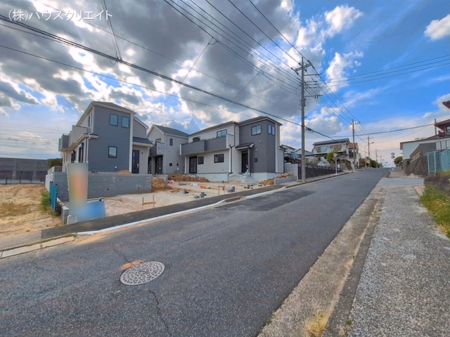 千葉県松戸市八ケ崎５丁目の新築戸建て外構写真 2026年5月12日撮影
