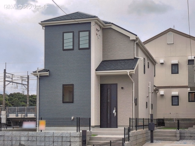千葉県松戸市八ケ崎５丁目の新築戸建て完成写真 2026年6月8日撮影
