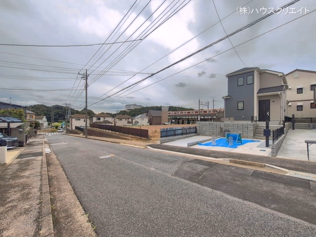 千葉県松戸市八ケ崎５丁目の新築戸建て完成写真 2026年6月8日撮影