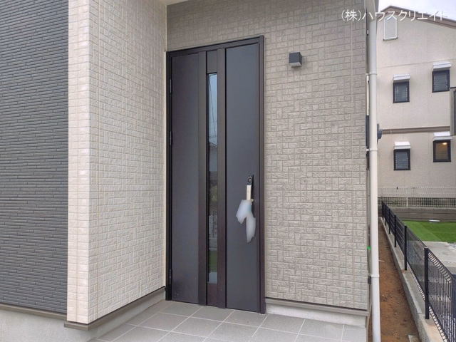 千葉県松戸市八ケ崎５丁目の新築戸建て完成写真 2026年6月8日撮影