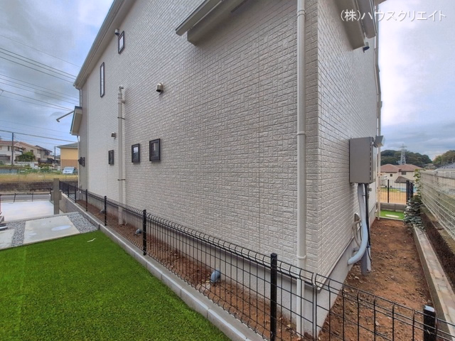 千葉県松戸市八ケ崎５丁目の新築戸建て完成写真 2026年6月8日撮影