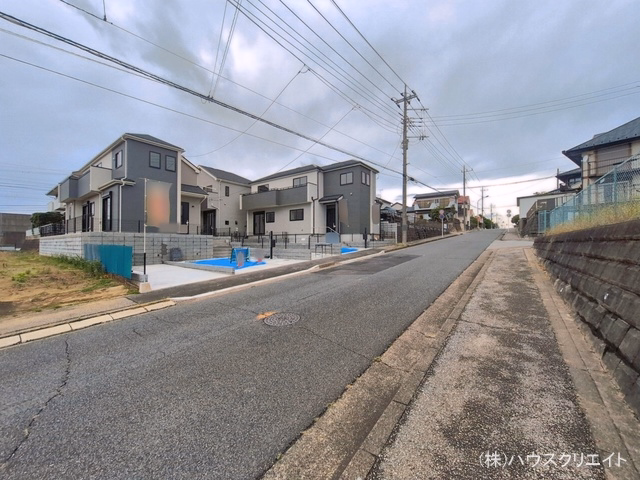 千葉県松戸市八ケ崎５丁目の新築戸建て完成写真 2026年6月8日撮影