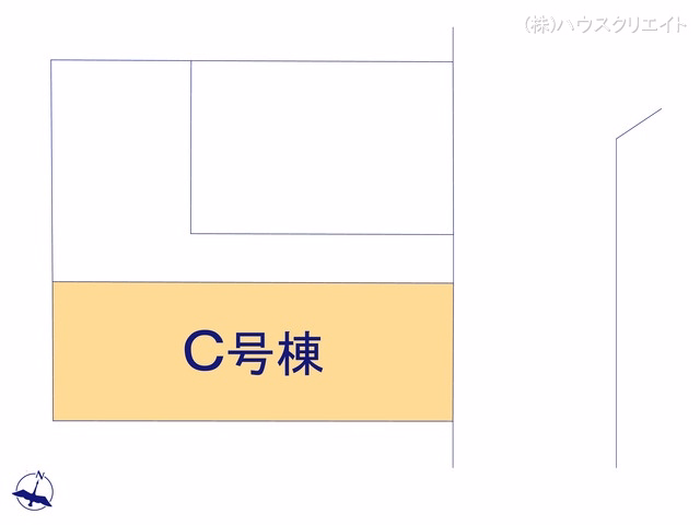 千葉県松戸市八ケ崎５丁目の新築戸建て全体区画図 ※図面と異なる場合は現況を優先