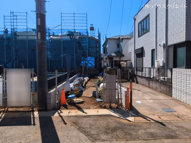 千葉県松戸市二ツ木の新築戸建て上棟写真 2026年3月10日撮影