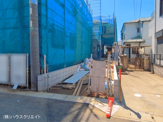 千葉県松戸市二ツ木の新築戸建てシート写真 2026年4月7日撮影