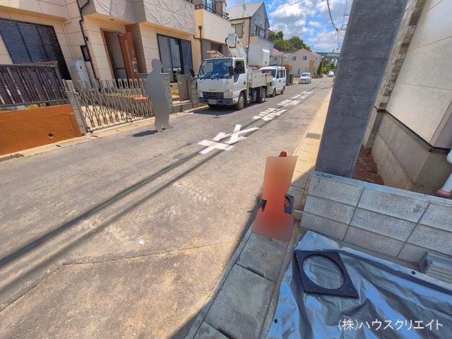 千葉県松戸市二ツ木の新築戸建て完成写真 2026年5月11日撮影