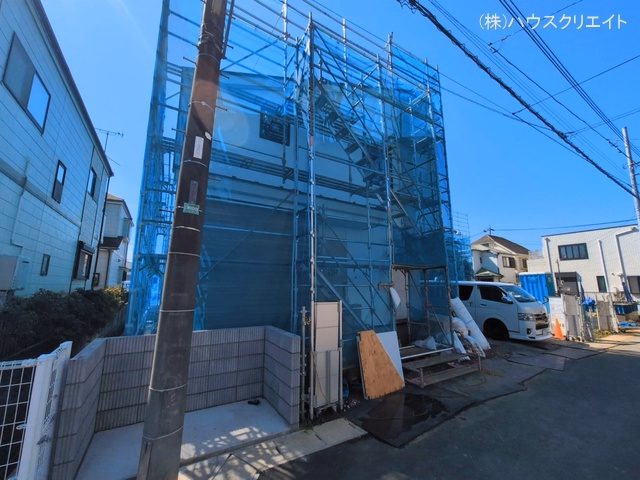 千葉県松戸市二ツ木の新築戸建てシート写真 2026年3月10日撮影