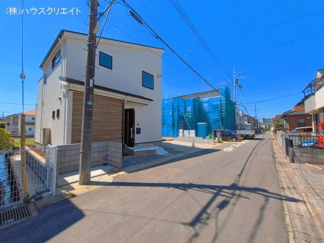 千葉県松戸市二ツ木の新築戸建て完成写真 2026年4月7日撮影