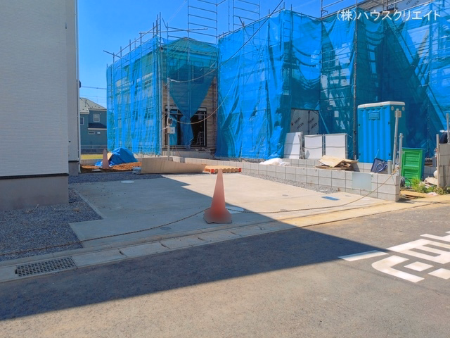 千葉県松戸市二ツ木の新築戸建て完成写真 2026年4月7日撮影