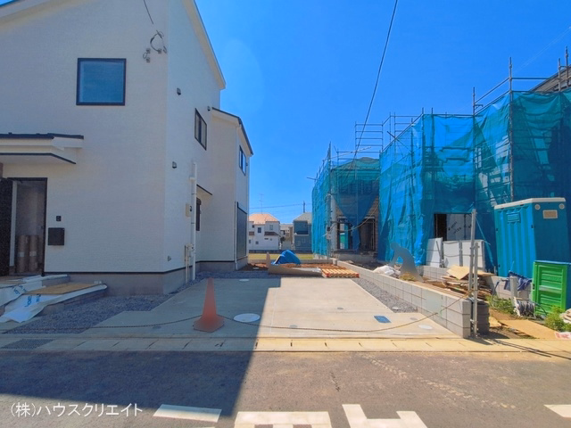 千葉県松戸市二ツ木の新築戸建て完成写真 2026年4月7日撮影