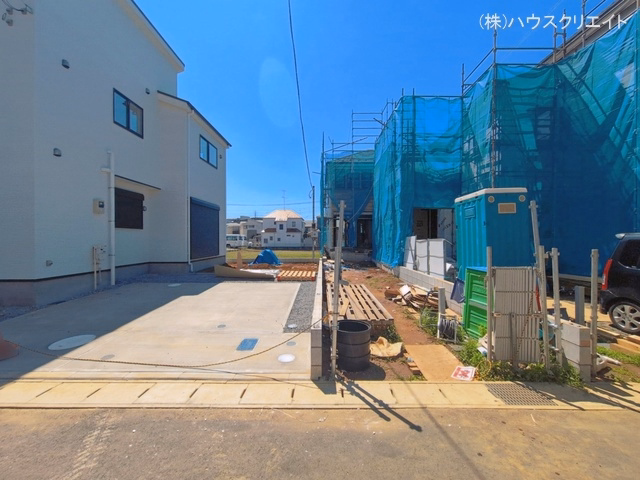 千葉県松戸市二ツ木の新築戸建て完成写真 2026年4月7日撮影