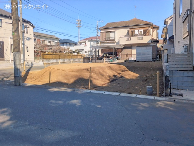 千葉県松戸市千駄堀の新築戸建て更地・土地写真 2026年2月1日撮影