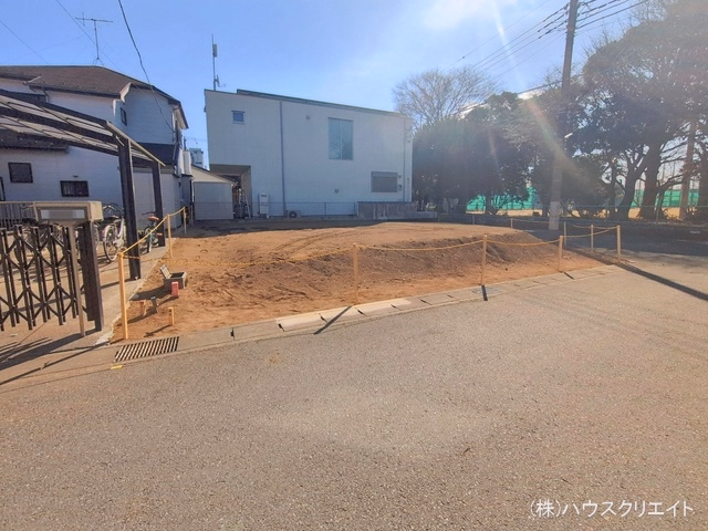 千葉県松戸市千駄堀の新築戸建て更地・土地写真 2026年2月1日撮影