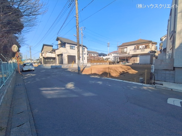 千葉県松戸市千駄堀の新築戸建て更地・土地写真 2026年2月1日撮影