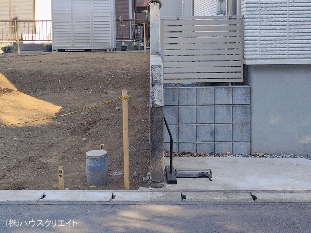 千葉県松戸市千駄堀の新築戸建て更地・土地写真 2026年2月1日撮影