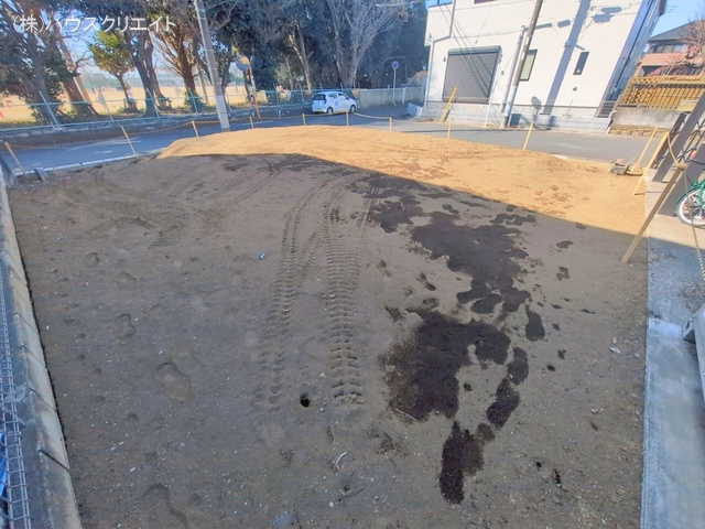 千葉県松戸市千駄堀の新築戸建て更地・土地写真 2026年2月1日撮影