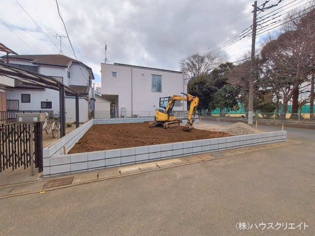 千葉県松戸市千駄堀の新築戸建て更地・土地写真 2026年2月19日撮影