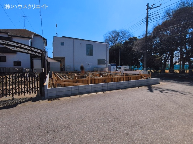 千葉県松戸市千駄堀の新築戸建て基礎写真 2026年3月11日撮影